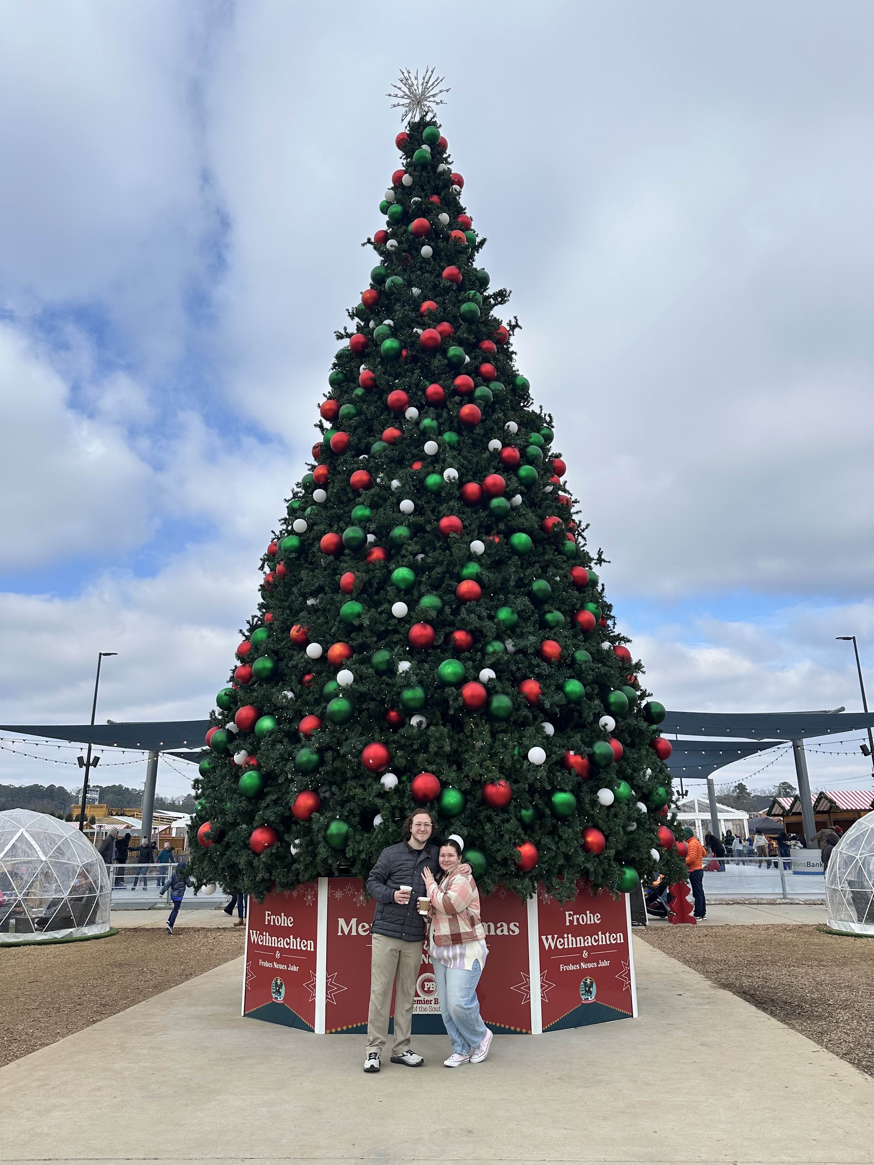 Big Christmas Tree @ Christmas Market